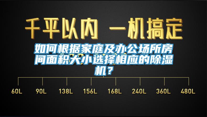 如何根據(jù)家庭及辦公場所房間面積大小選擇相應(yīng)的除濕機？