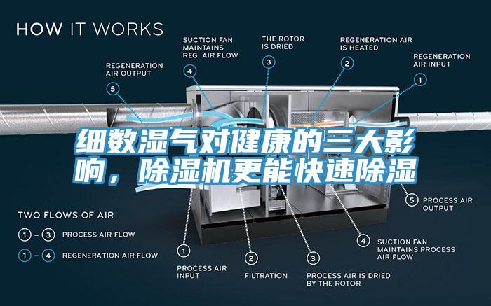 細(xì)數(shù)濕氣對(duì)健康的三大影響，除濕機(jī)更能快速除濕