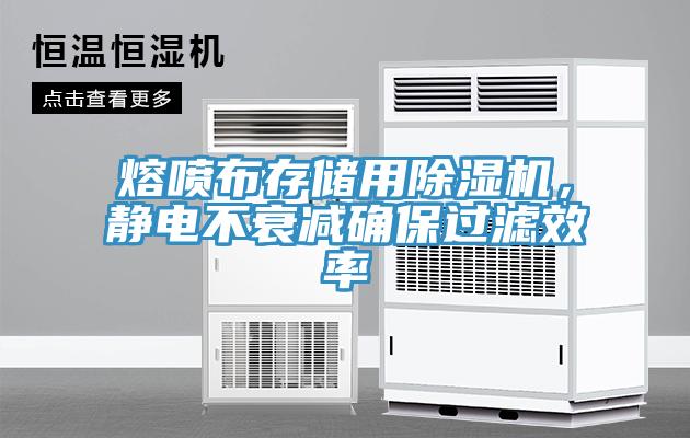 熔噴布存儲用除濕機(jī)，靜電不衰減確保過濾效率