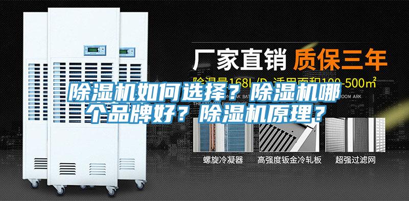 除濕機如何選擇？除濕機哪個品牌好？除濕機原理？