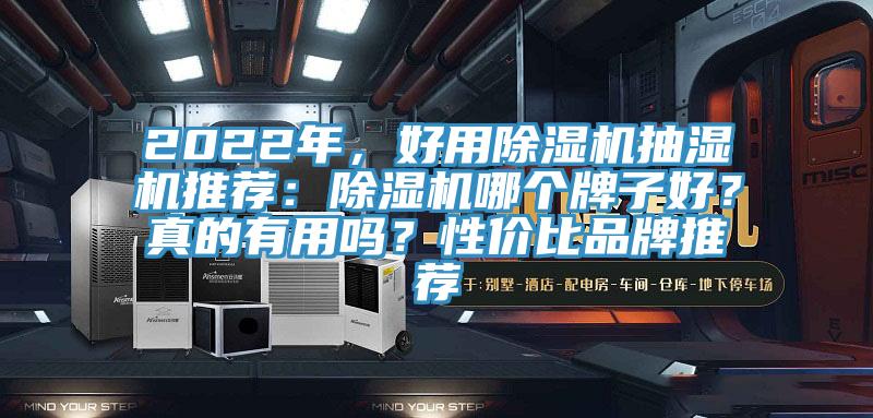 2022年，好用除濕機抽濕機推薦：除濕機哪個牌子好？真的有用嗎？性價比品牌推薦