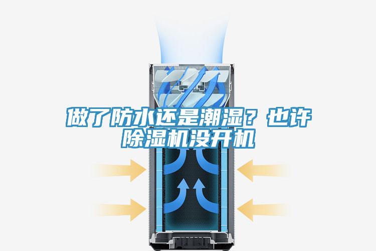 做了防水還是潮濕？也許除濕機沒開機