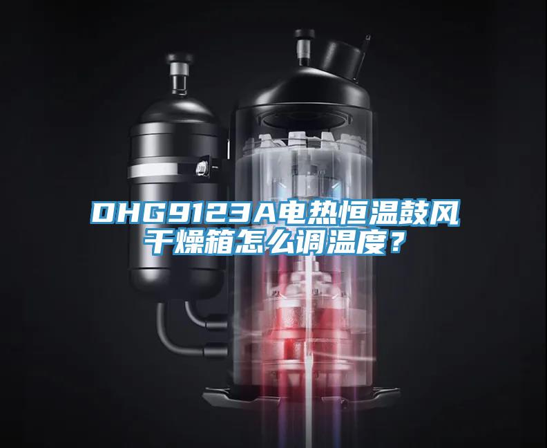 DHG9123A電熱恒溫鼓風(fēng)干燥箱怎么調(diào)溫度？