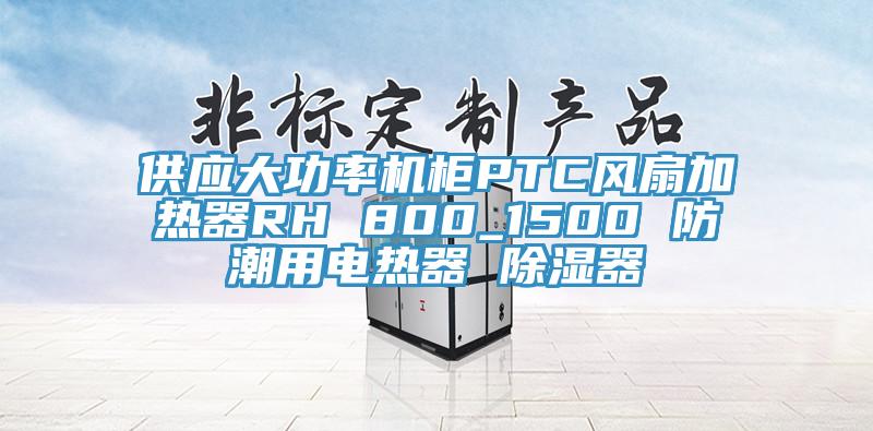 供應(yīng)大功率機柜PTC風扇加熱器RH 800_1500 防潮用電熱器 除濕器