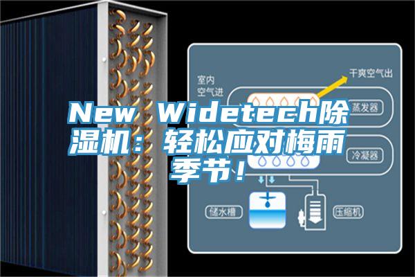 New Widetech除濕機：輕松應(yīng)對梅雨季節(jié)！