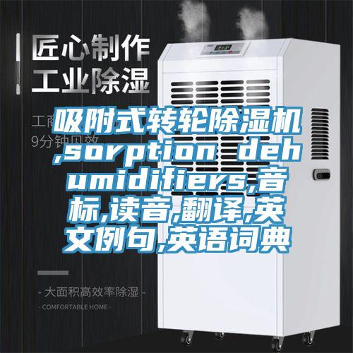 吸附式轉輪除濕機,sorption dehumidifiers,音標,讀音,翻譯,英文例句,英語詞典