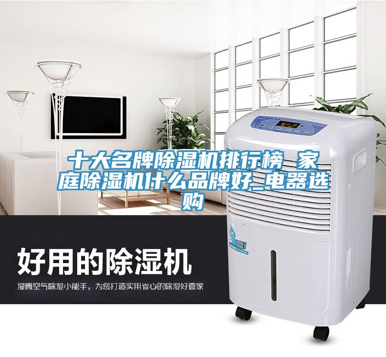 十大名牌除濕機(jī)排行榜 家庭除濕機(jī)什么品牌好_電器選購(gòu)