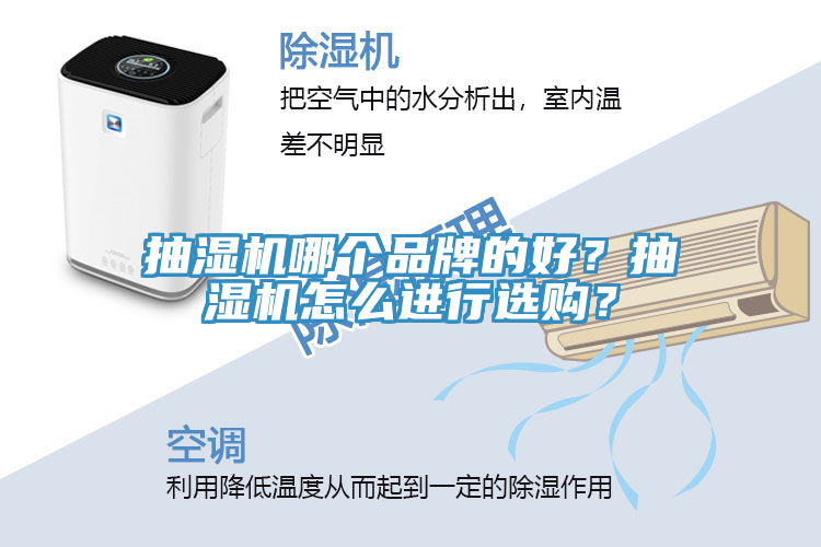 抽濕機哪個品牌的好？抽濕機怎么進行選購？