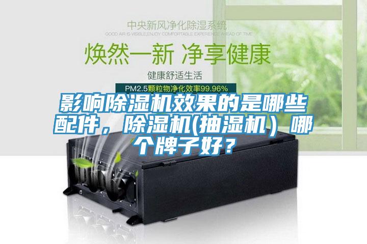 影響除濕機效果的是哪些配件，除濕機(抽濕機）哪個牌子好？