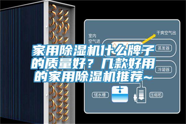 家用除濕機什么牌子的質(zhì)量好？幾款好用的家用除濕機推薦~