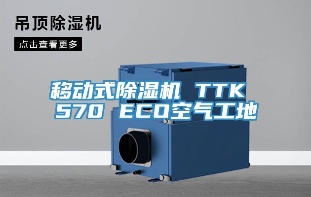 移動(dòng)式除濕機(jī) TTK 570 ECO空氣工地