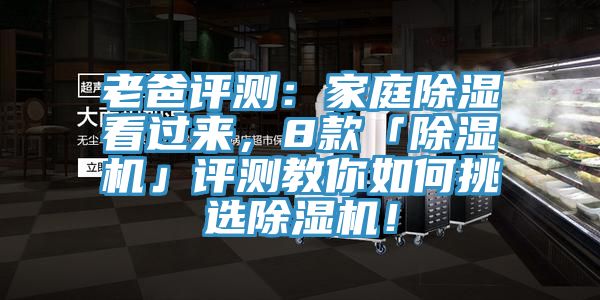 老爸評測：家庭除濕看過來，8款「除濕機」評測教你如何挑選除濕機！