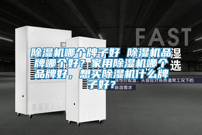 除濕機哪個牌子好 除濕機品牌哪個好？家用除濕機哪個品牌好，想買除濕機什么牌子好？