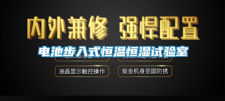 電池步入式恒溫恒濕試驗室