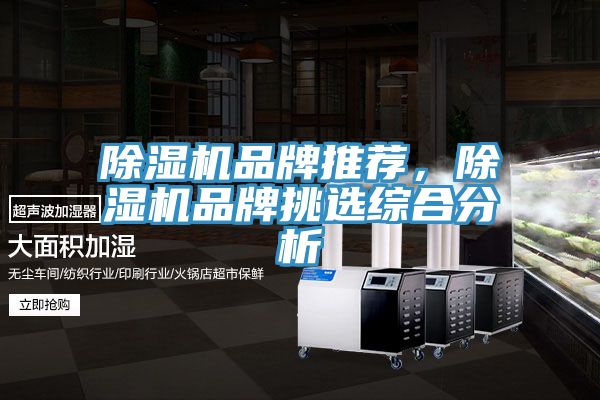 除濕機品牌推薦，除濕機品牌挑選綜合分析