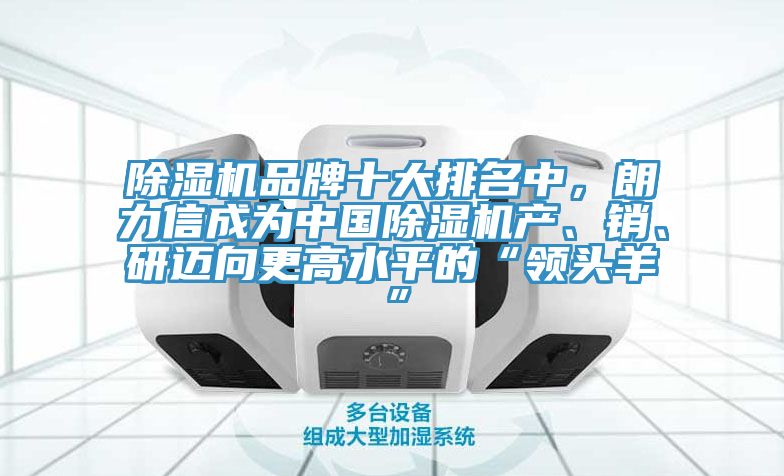 除濕機品牌十大排名中，朗力信成為中國除濕機產(chǎn)、銷、研邁向更高水平的“領頭羊”