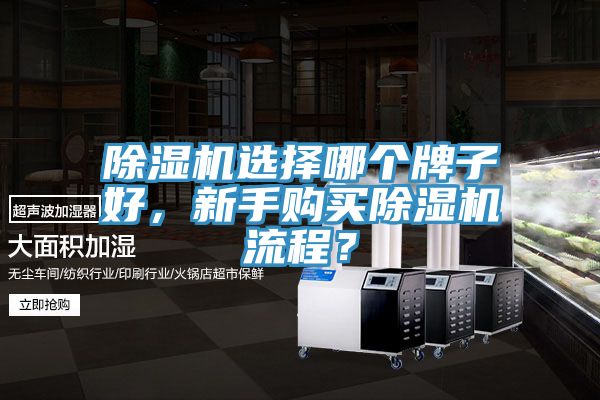 除濕機選擇哪個牌子好，新手購買除濕機流程？