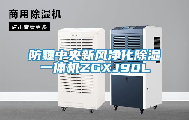 防霾中央新風凈化除濕一體機ZGXJ90L